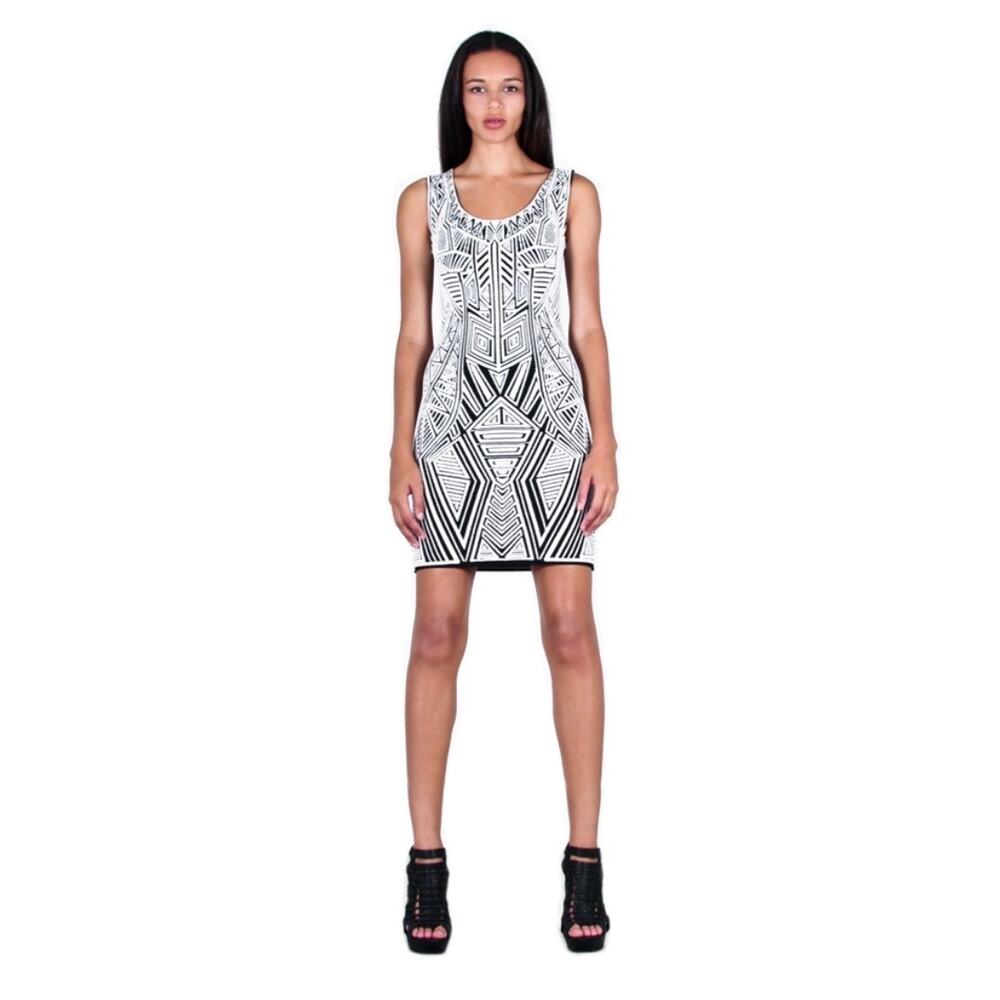 RVN Aztec‎ Jacquard Mini Dress